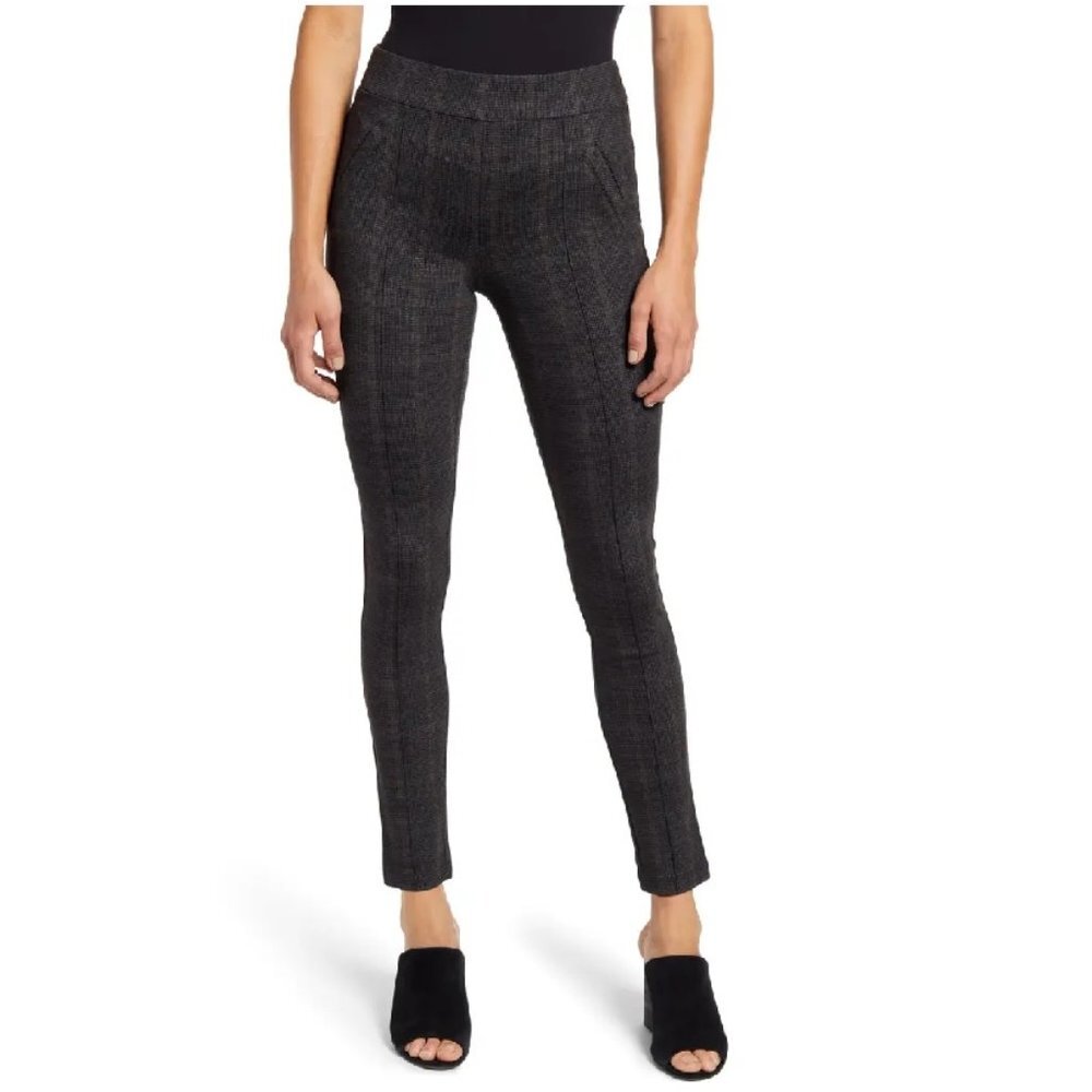 Wit & Wisdom Plaid Ankle Leggings Petite